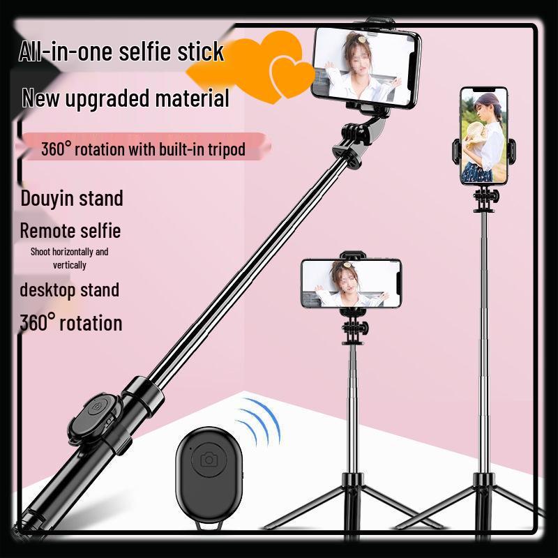 Universal Bluetooth Selfie Stick & Tripod for Android - Multifunctional Handheld Photography