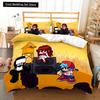 3D Friday Night Funkin Bedding Set Single Twin Full Queen King Size Friday Night Funkin Bed Set Children Kid Bedroom Duvet Cover