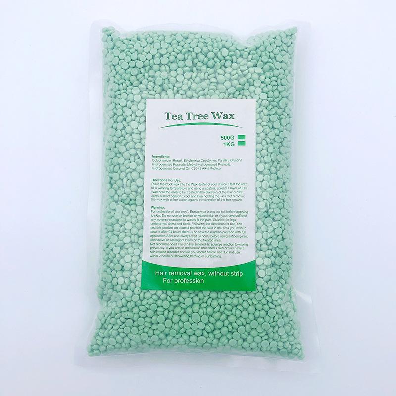 Enhanced 1000g Tear-Type Hard Wax Beans Kit with Hot Wax Machine