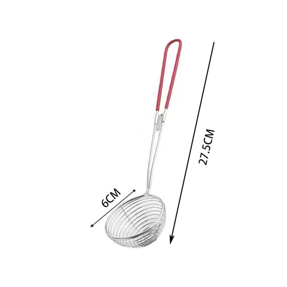 New Stainless Steel Pearl Colander Large Rustproof Pearl Spoon Filter Safe 6cm 8cm 10cm Bubble Tea Colander Kitchen Utensil