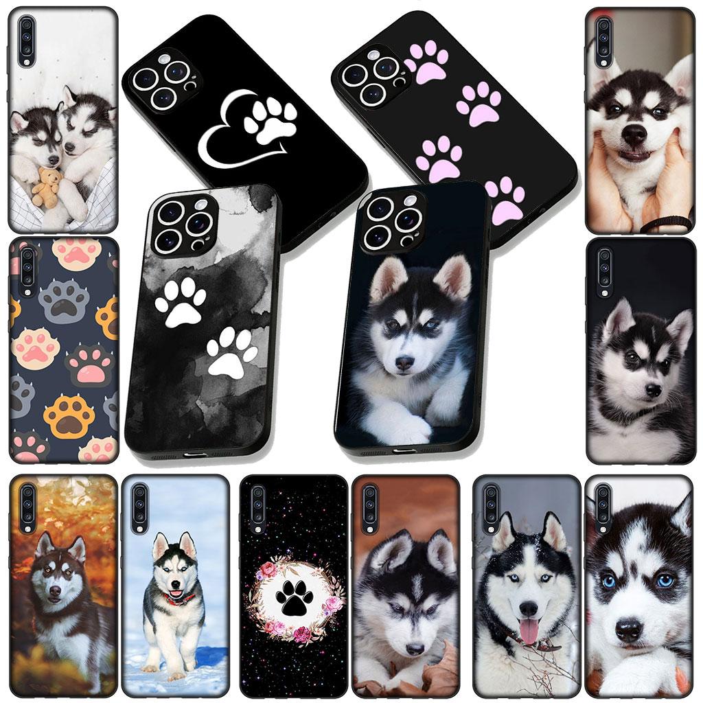 Husky Dog Casing Phone Cover for Motorola Moto Edge 70 60 Fusion NEO Pro G Stylus G56 G96 G52 G04 G05 20 Soft Case
