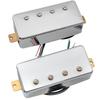 Artec MVBA4 Alnico 5 Cover Bass Humbucker Pickup PU Set LP для EPI Style Electric Chrome Neck/Bridge 4-струнная бас-гитара,