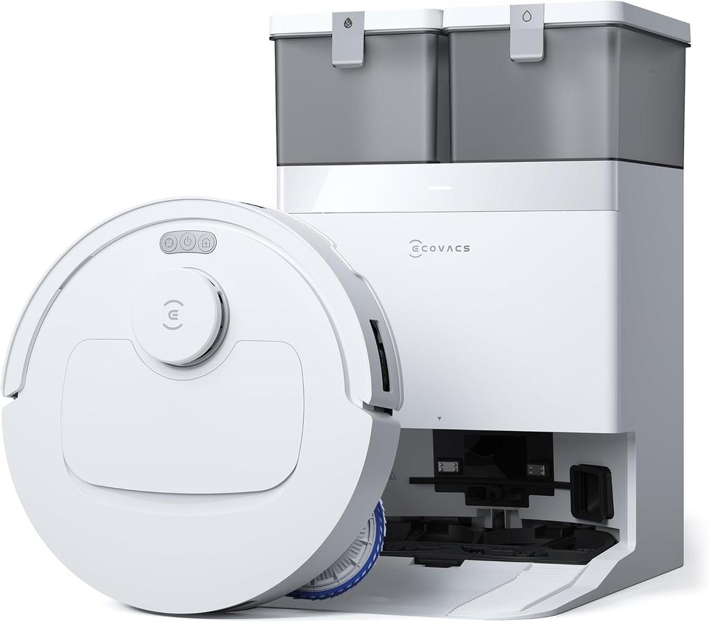 ECOVACS Deebot T30C Omni Gen2, Robot Vacuum Cleaner with Wiping Function, 25,000 Pa, OZMO Turbo 2.0 Mop System, ZeroTangle 3.0 Anti-Tangle