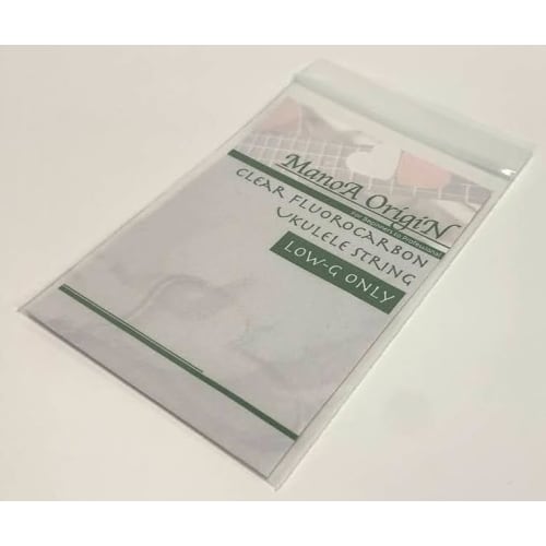 Manoa Origin Low-G Ukulele String, Single String, Clear Fluorocarbon, EHA-CFLGOnly