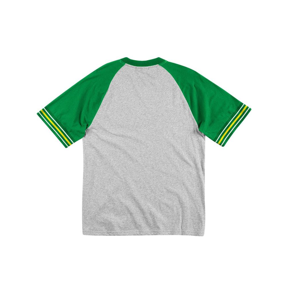 Мужская футболка Mitchell & Ness Серая SSTEAJ19001-BCEGYHT