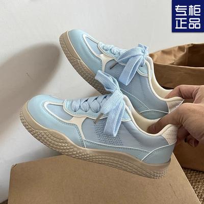 Персонализированные цветные туфли среднего каблука, новые, в китайском стиле, в студенческом стиле, удобные, спортивные, повседневные, на шнуровке, легкие, женские туфли для папы