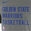 Nike Винтажная футболка с круглым вырезом Golden State Warriors, мужские топы, серая FJ0207-063