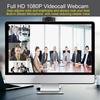 1080P Ultra-clear USB Webcam Video Web Camera for Windows Mac OS Online Activity