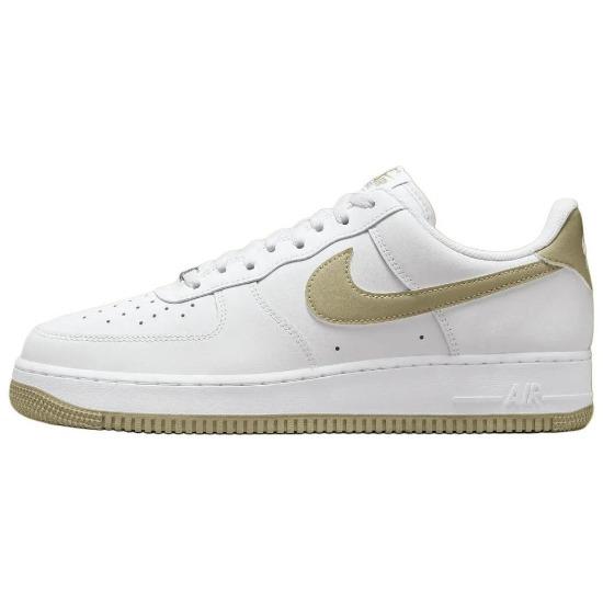 Nike Кроссовки Air Force 1 07 Neutral Olive Unisex белые FJ4146-110