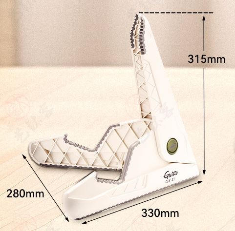Guitto GGS-01/02 Guitar Stand, Adjustable Floor Stand for Acoustic Electric Bass Guitars