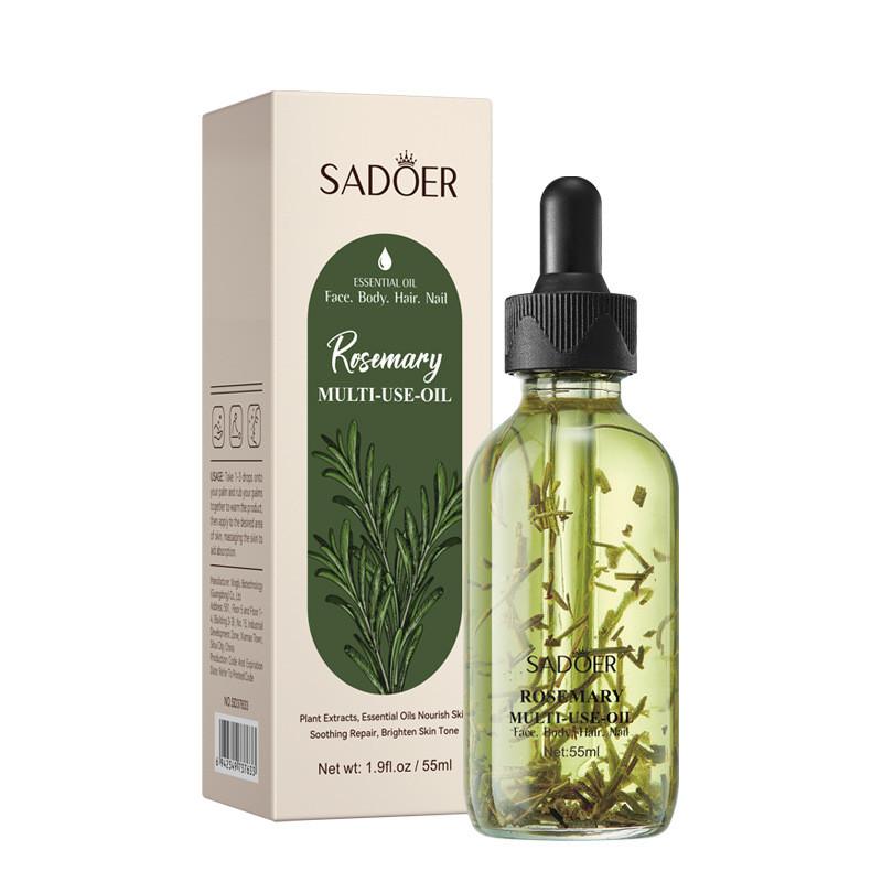 Sadoer 55ml Rose Dry Flower Multi-effect Massage Oil For Nourishing Skin And Body