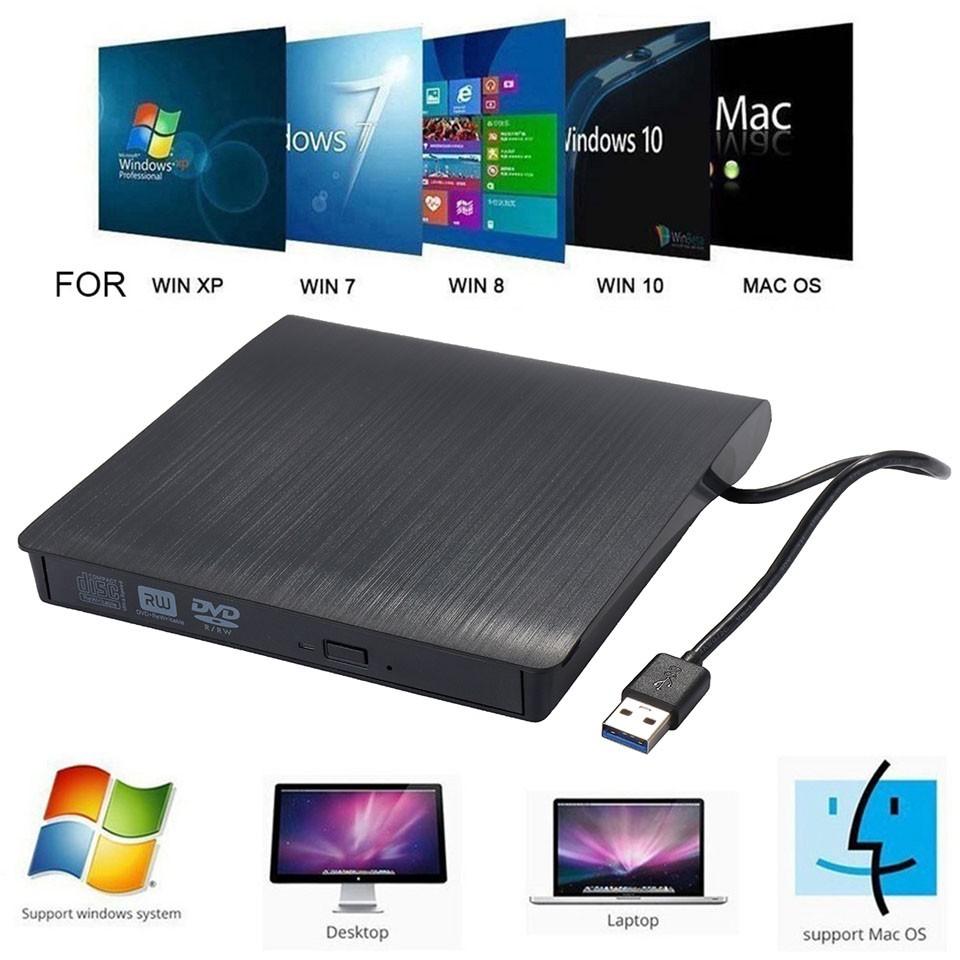 3. 0 Usb Slim Внешний DVD-RW записывающий привод для компакт-дисков, оптический драйвер для ПК, ноутбука, мобильного внешнего DVD-RW