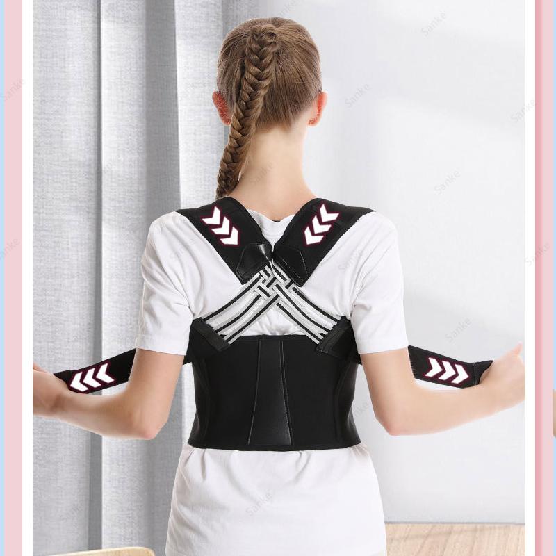 New Adult Posture Corrector Belt Breathable Back Correction Strap Women Men Back Support Sitting Position Correction Tool