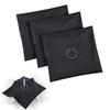 3Pcs Fillable Sandbags Easy Fill Design Sandbags Canvas Windproof Flag Weight Sandbag for Feather Flagpoles Tents