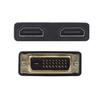 Двойной HDMI-совместимый гнездовой адаптер 24+1 штекер к кабелю DVI Двунаправленный провод-конвертер