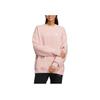 Adidas Свитшот Neo Solid Color Logo Print Round Neck Long Sleeve Unisex свитшот Pink HY9657