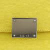 CELINE Trapeze Small Handbag 174683 yellow Calfskin Women Used
