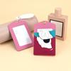 Multicolor Card Holder PU Spring Retractable Chain Card Cover Piggy Dog Cat Cartoon Escaping Animal Card Sleeves Access Card