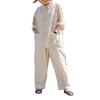 VETLER Cheongsam Loungewear and Pajamas for Men and Includes Storage Travel IVORY Set, Women, Bag, Clothes,