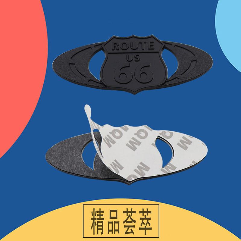 3D Премиум ROUTE US 66 для Универсальных Автомобилей Мотоцикла Декоративный капот автомобиля Крыло багажник Задний капот Шильдик Наклейка Эмблема Значок Стикер