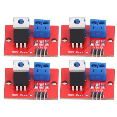 Комплект из 4 шт. Модуль драйвера MOS Драйверная плата Набор аксессуаров для Raspberry Pi 0?24V
