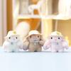 Hat Plush Rabbit Toy Key Chain Stuffed Doll Pendant Backpack Gift Decoration