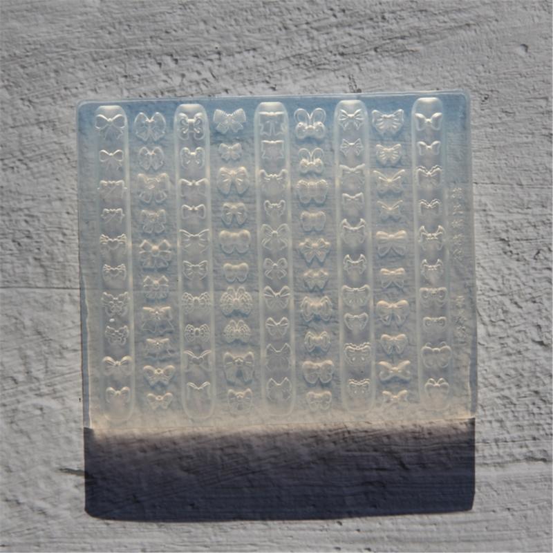 Креативный силиконовый молд для нейл-арта для легкого создания узоров. Мягкие материалы подходят для различных форм и длины ногтей.