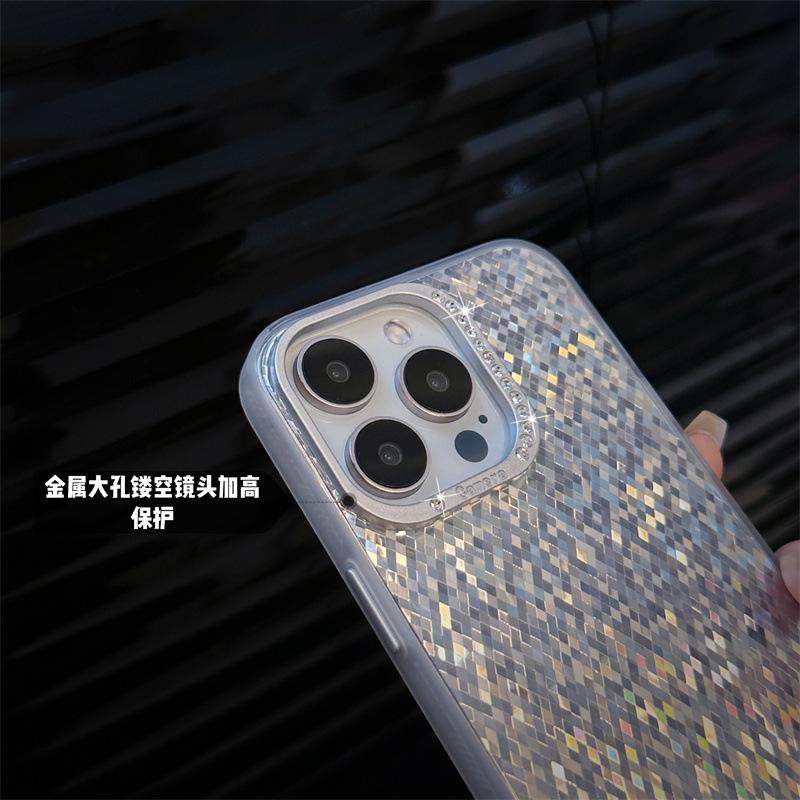 Чехол для мобильного телефона Apple 16ProMax Laser IMD Diamond Glitter для iPhone15 Premium Sense Diamond 143, защитный чехол
