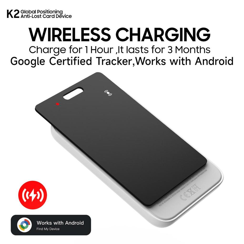 Анти-потеряшка в стиле Google Card для кошелька, велосипеда и брелока