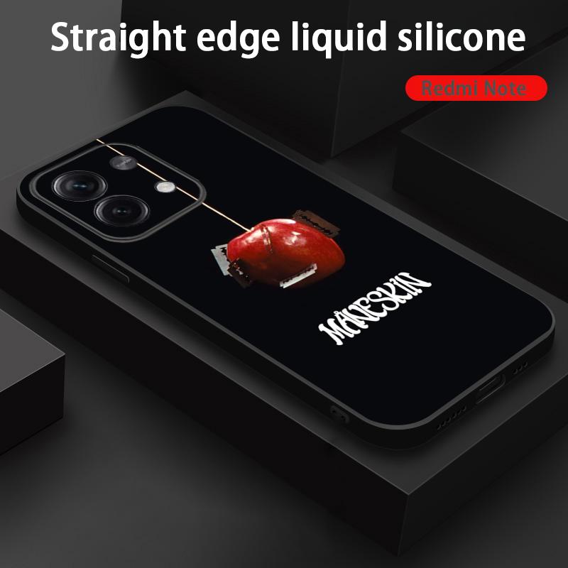 Чехол для телефона Maneskin с крутым узором группы Для Redmi Note 14 13 12 11 Pro Plus S 5G 14C A3 Мягкая черная задняя крышка телефона