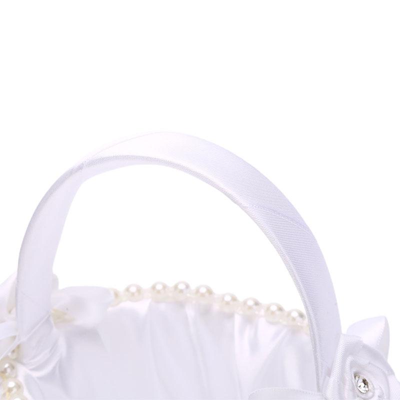 6 стилей, белый романтический бант, мешковина, свадебная церемония, вечеринка, корзина с розами