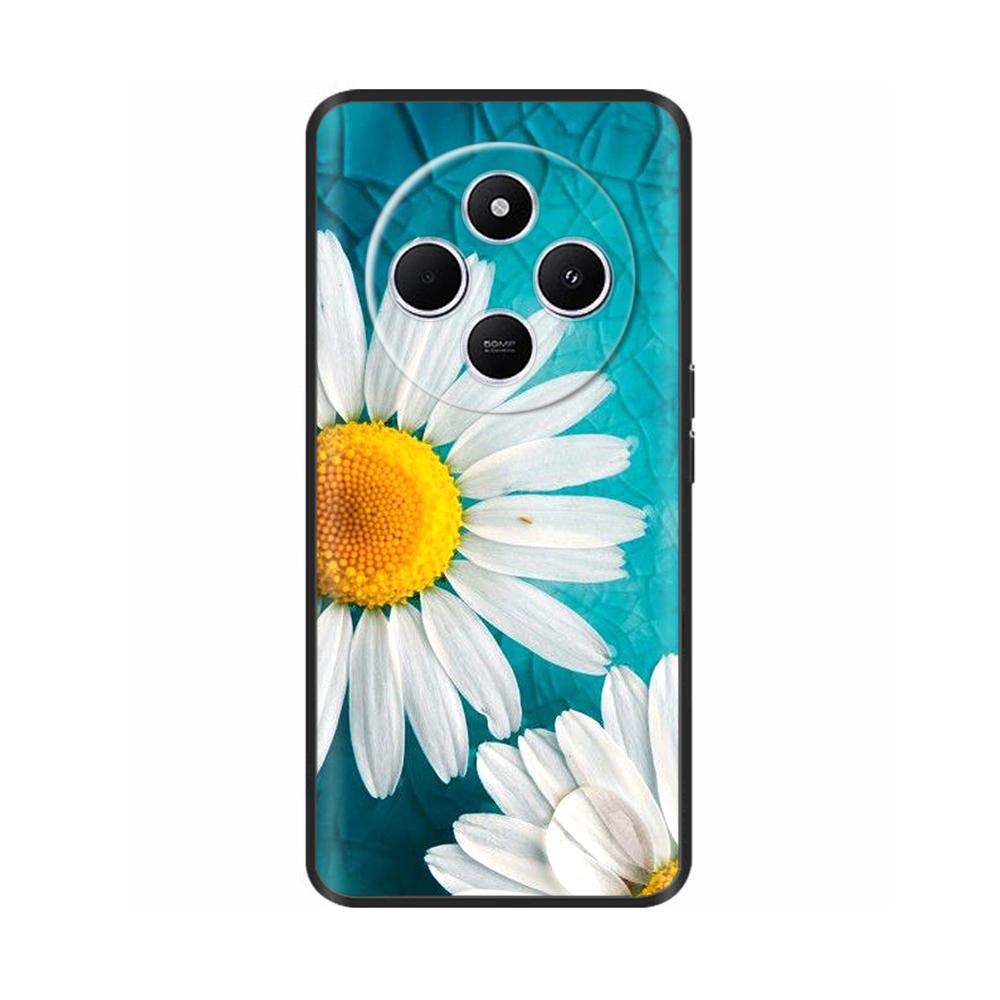 For Xiaomi Redmi A4 5G Case Xiaomi Redmi A4 5G Cover Luxury Shockproof Soft Black Silicone Phone Cover For Xiaomi Redmi A4 Funda