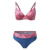 2pack Vintage Print Split Hardpack Swimsuit Woman 2025 Bikinis Sets Push Up Two-Piece Tankini Swimwear For Women Tummy Control