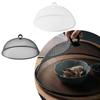 Anti-Flying Food Cover Mesh Vegetable Fruit Display Holder Dish Lid for Outdoors Parties BBQs