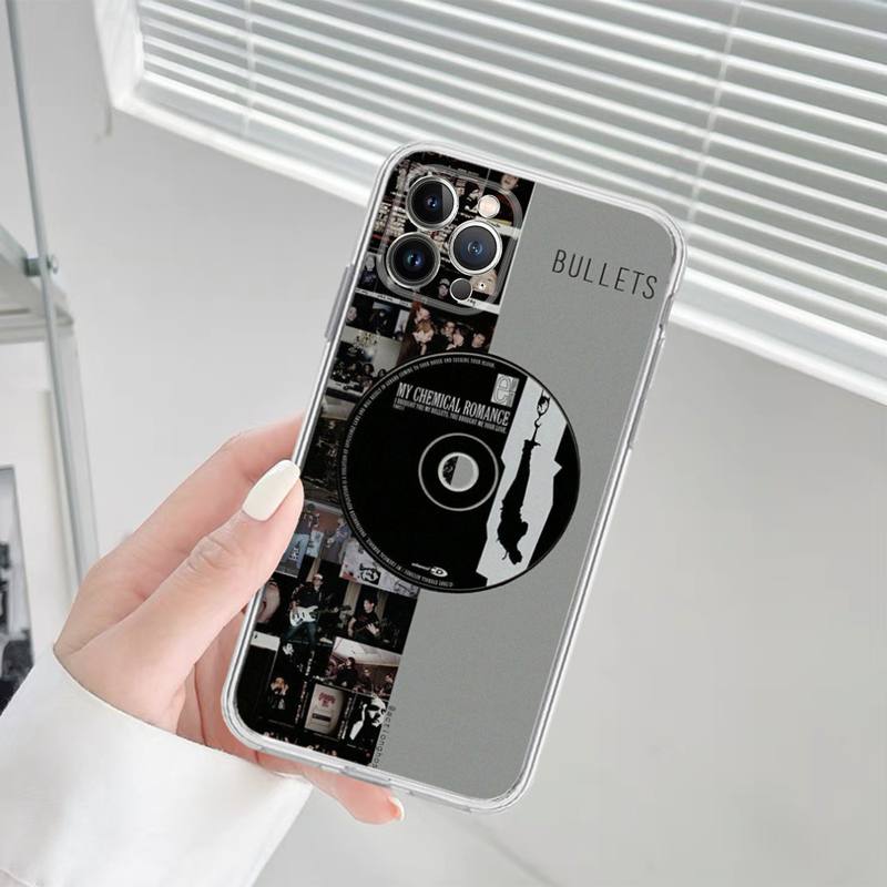 Мягкий силиконовый чехол для телефона My Chemical Romance для iphone 14 13 12 11 Pro Mini XS MAX 8 7 6 Plus X XS XR