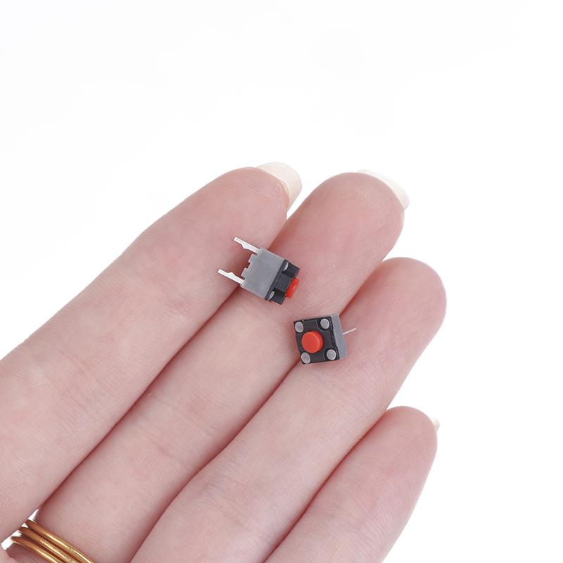 10Pcs Diy Accessories For Kailh Mute Button 4.3/7.3Mm Silent Switch Wireless Mouse Wired Mouse Button Micro Switch