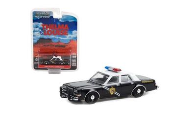Greenlight Масштаб 1/64 Dodge Diplomat 1984 Полиция "Тельма и Луиза" Металлическая модель автомобиля [Параллельный импорт]
