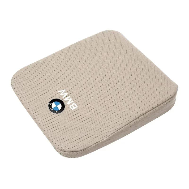 -Car Seat Height Increase Cushion Breathable Leather Pad For BMW 1 2 3 4 5 7 Series E46 E90 E60 F30 F10 E39 i3 i4 X1 X2 X3 X5 X4