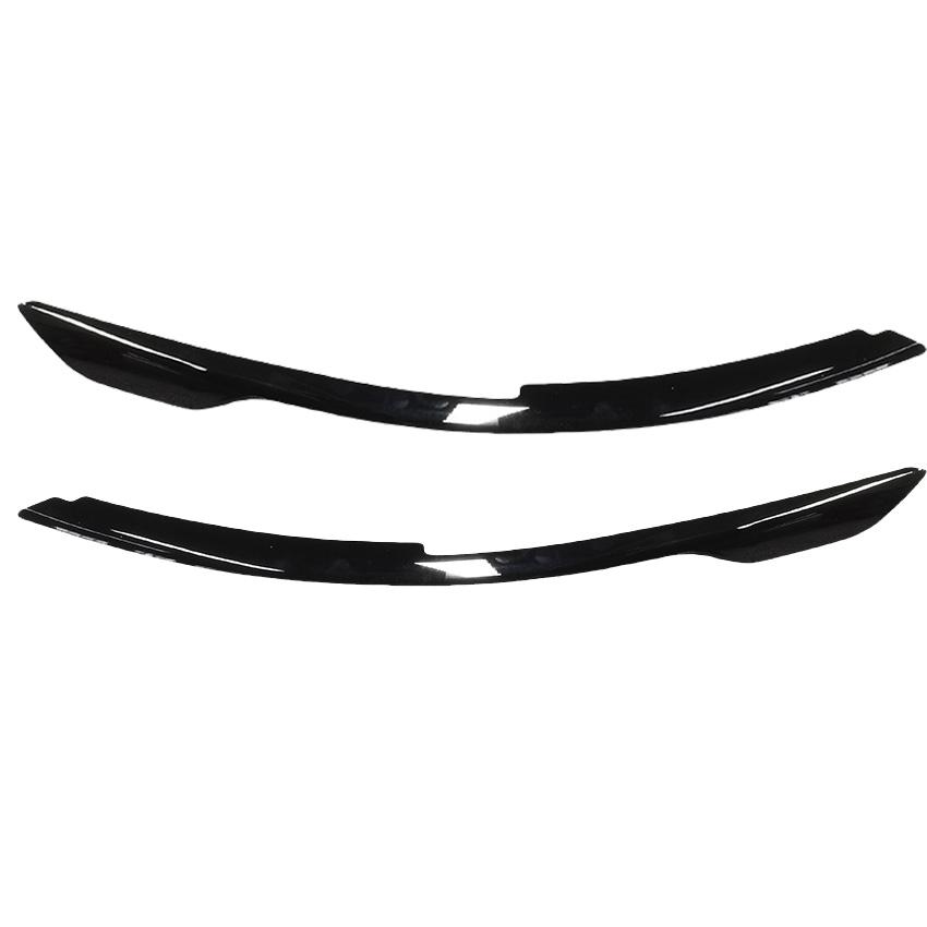 2020 To Up For VW Golf 8 MK8 Front Headlight Eyebrow Eyelids Light Stickers Lamp Cover High Quality ABS Gloss Black Body Kit