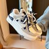 Fashion Women's Sneakers Students Korean Version Casual Non-slip Thick Sole White Sports Shoes Fashion Woman Skateboard Shoes 2025 New
