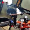 N-STAR Motorcycle Dual-use Handlebar Mount with Long Bar and Fixed Ball Head