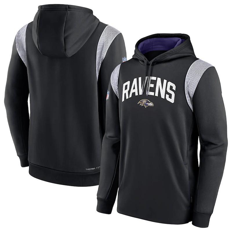 Mens NFL Football Hoodie Athletic Paneled Pullover Sweatshirt Team Sportswear
