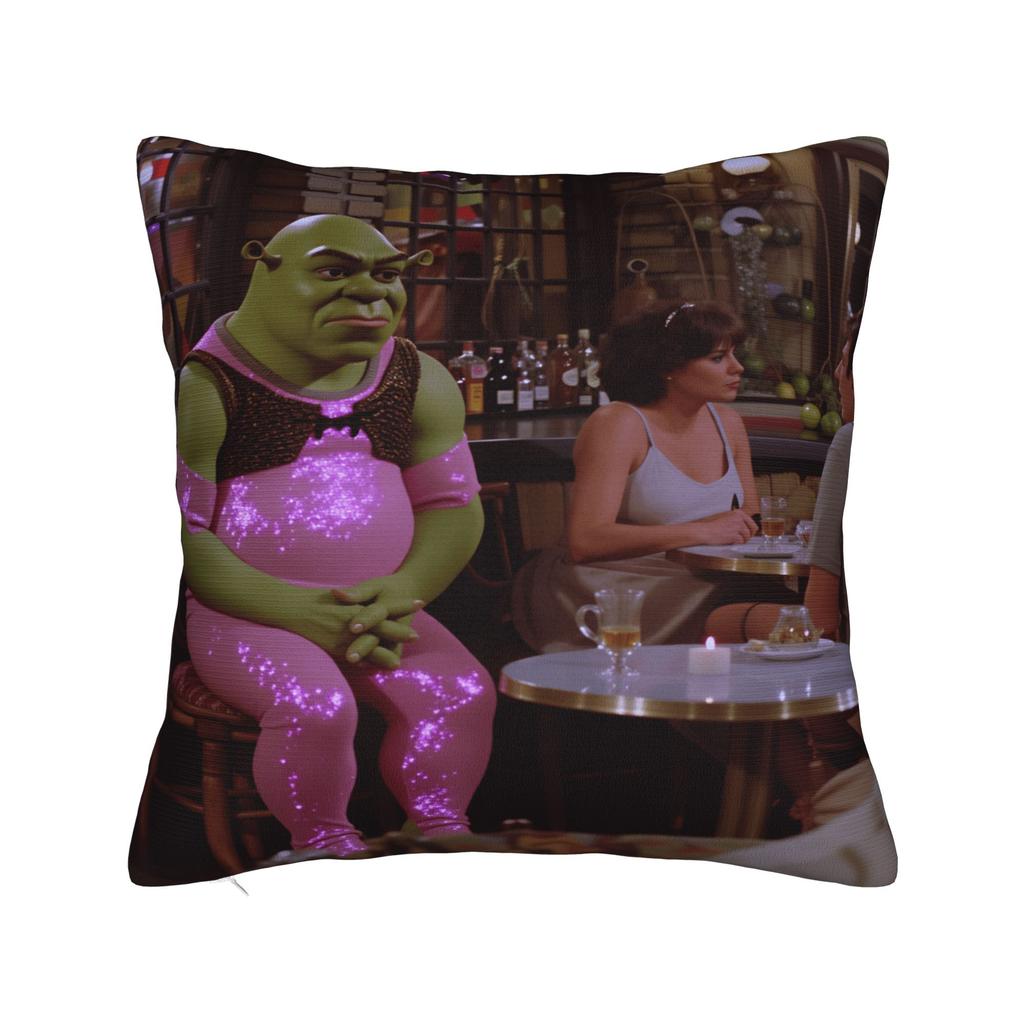 Наволочка с шуткой Шрека Наволочка для подушки на заказ Новинка Чехол для подушки для дивана спальни Домашний декор