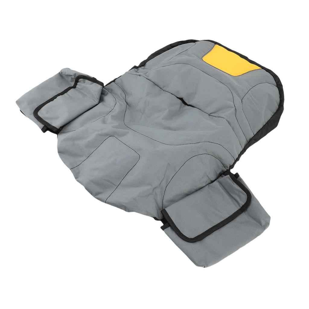 Чехол на сиденье газонокосилки-райдера, непромокаемый, пыленепроницаемый, регулируемый, протектор для сиденья трактора, серый