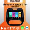 Android Carplay автомобильное радио для Renault Captur Clio 2011-2018 мультимедийный проигрыватель головное устройство стерео GPS навигация BT WIFI 2+32 ГБ