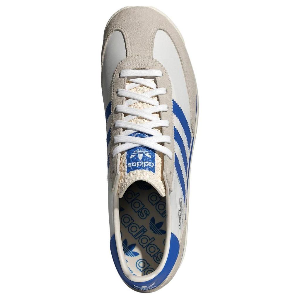 adidas SL72 RS Меловой Белый Синий Унисекс Кроссовки Кремовый Облачно-Белый JH8644