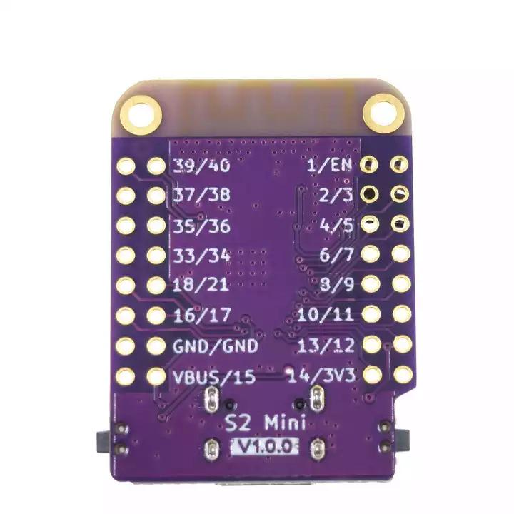 S2 Mini V1.0.0 ESP32-S2 WiFi Dev Board 4 МБ Flash 2 МБ PSRAM