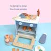 Wooden Toddler Puzzle Oven and Dessert Kitchen Toy