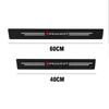 Car Sticker 2025 Hot Car Door Sill Anti Scratch Protector Stickers Leather Auto Door Protection Accessories For Peugeot 206 207