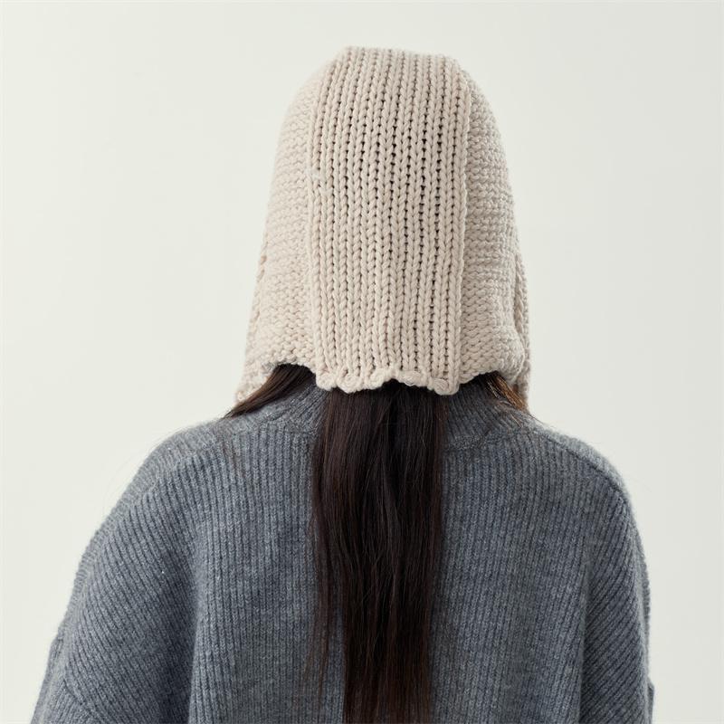2024 Красная шапка-бомбер, зимняя теплая, симпатичная, плетеная, плетеная, вязаная, корейская, модная, женская, лыжная шапка Gorros